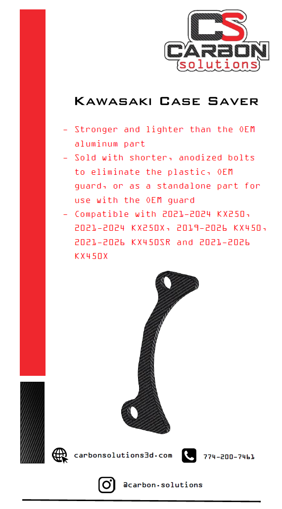 Kawasaki 2021-2024 KX250 / 2019-2026 KX450 Case Saver