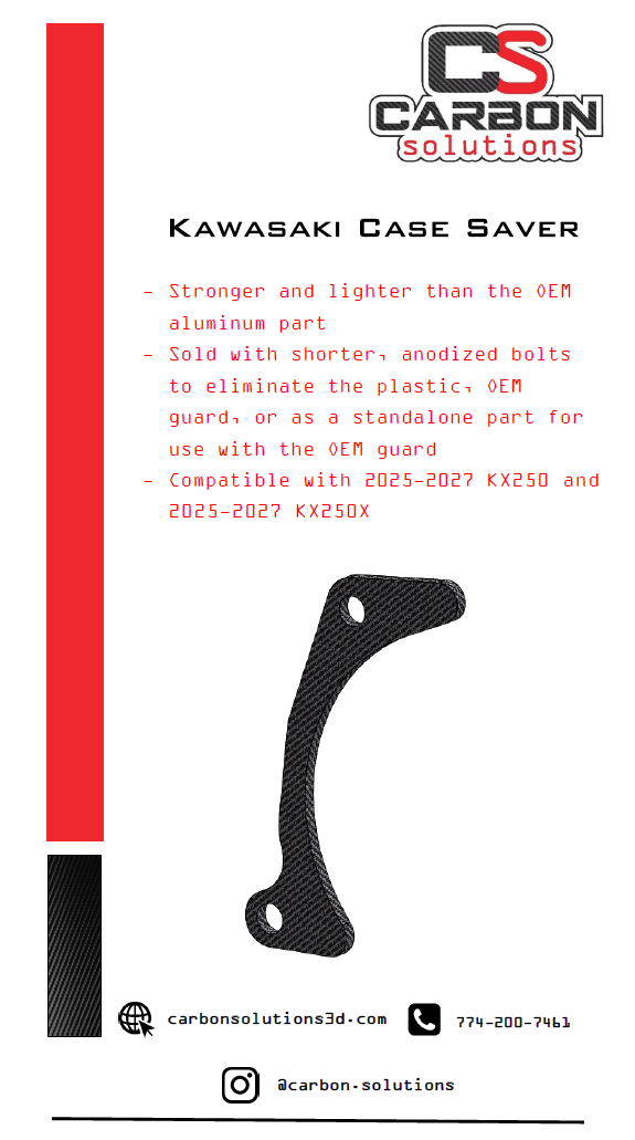 Kawasaki 2025-2027 KX250 / 2025-2027 KX250X Case Saver