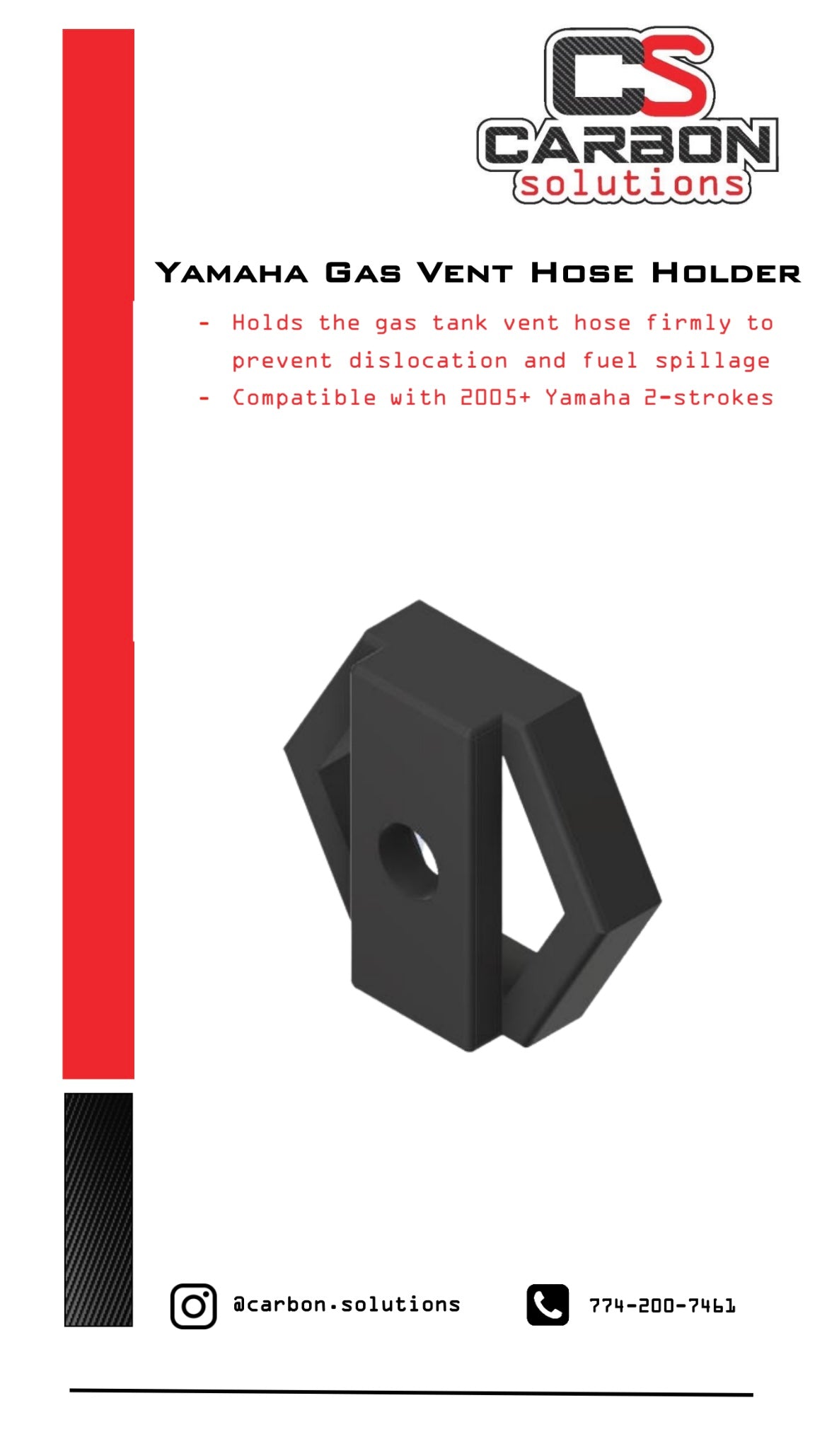 Yamaha Gas Vent Hose Holder