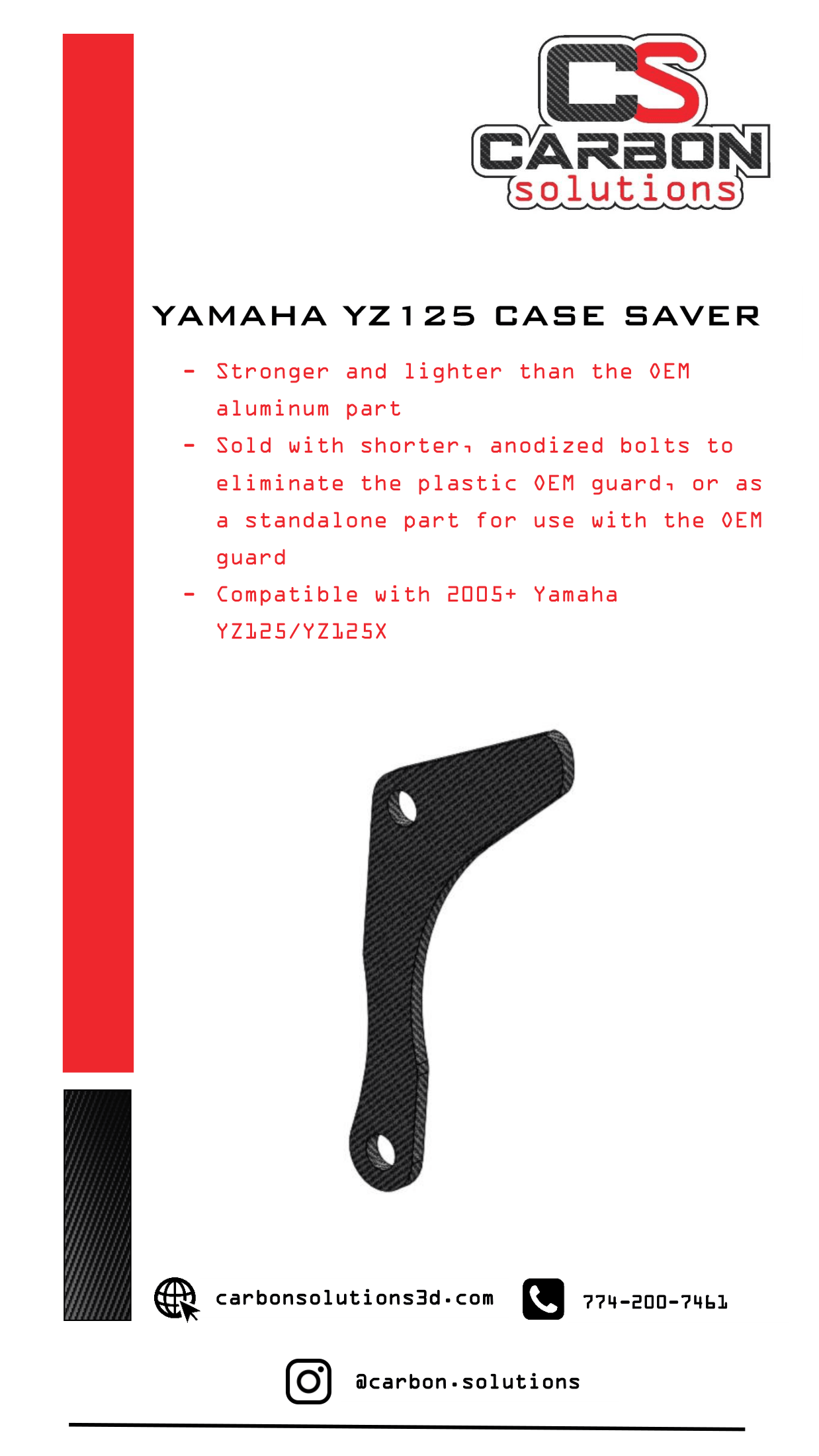 Yamaha YZ125 Case Saver