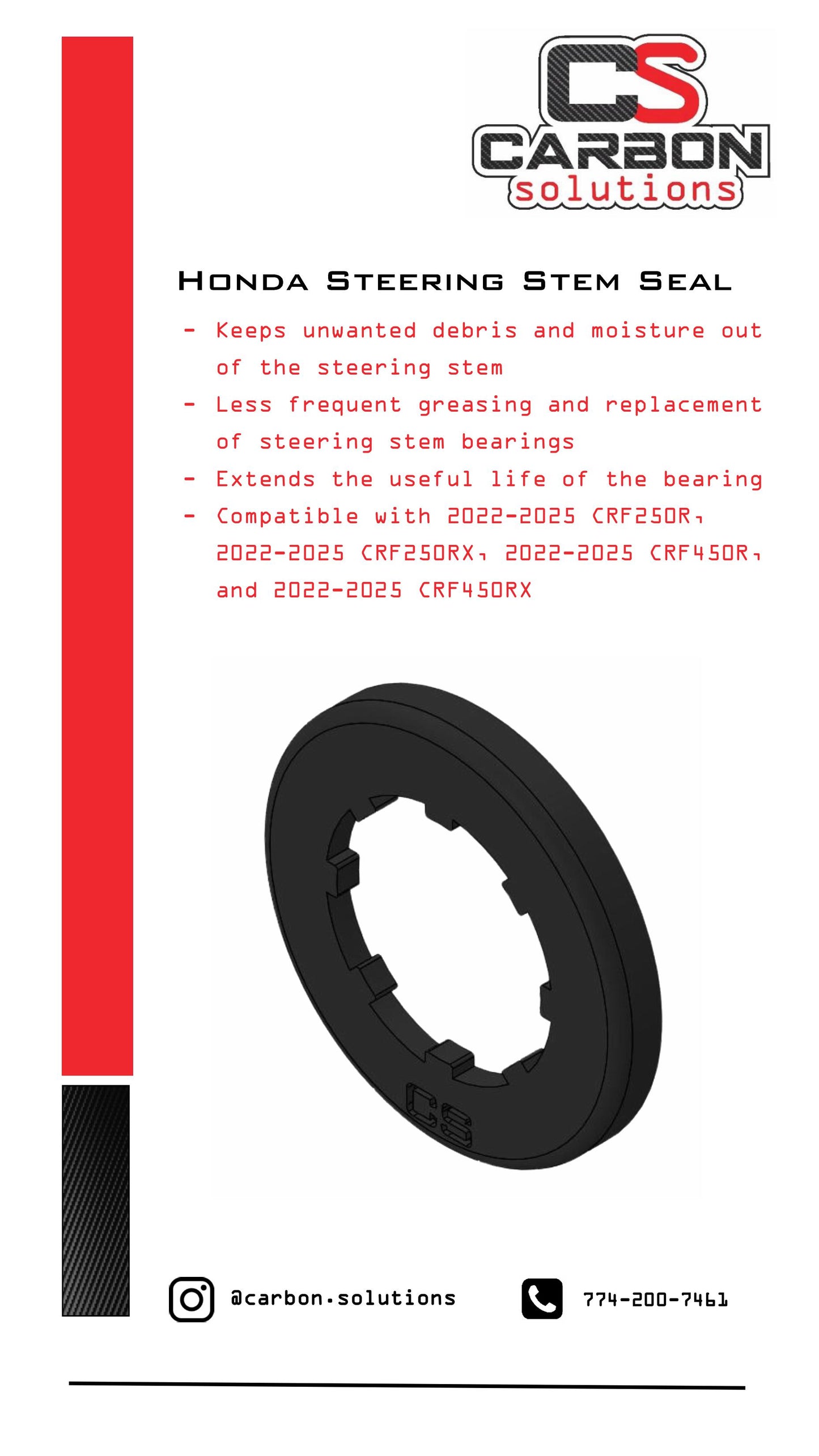 Honda Steering Stem Seal