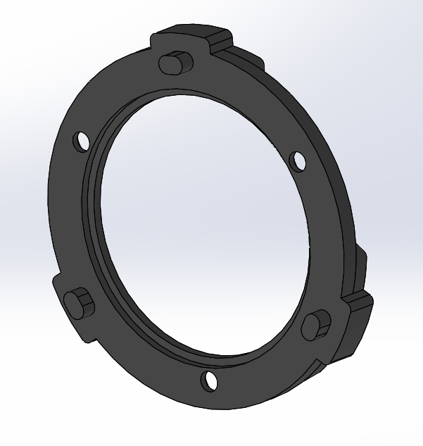 Nissan Frontier Headlight Bulb Retainer Mount Lock Ring