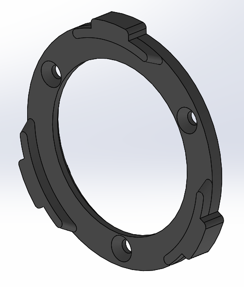Nissan Frontier Headlight Bulb Retainer Mount Lock Ring